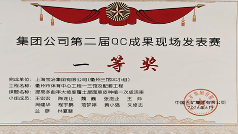 上海皇冠足彩网官网首页在集团公司第二届QC成果现场发表赛荣获佳绩